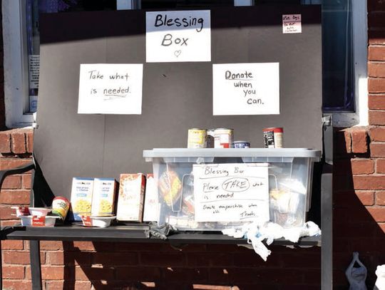 Southern Sole sets up blessing box
