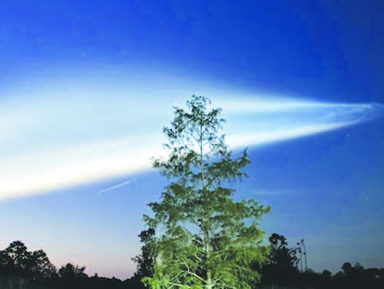 SpaceX rocket off to heavens