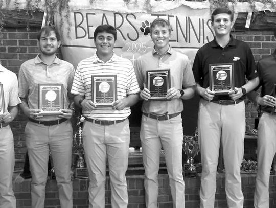 State champion tennis teams recognized at banquet