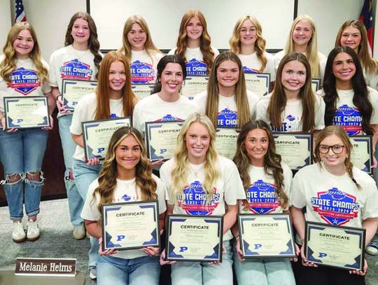 State cheer champs recognized by BOE