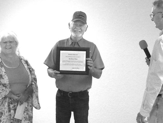 Stone recognized for 30 years