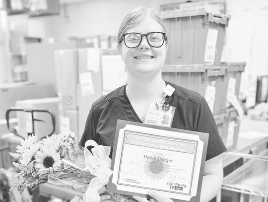 Stringer receives award