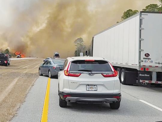 Suspicious fire torches 180 acres