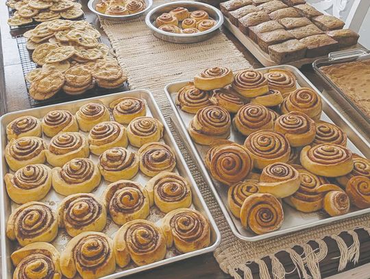 Sweet treats at Hacklebarney Bake Stand