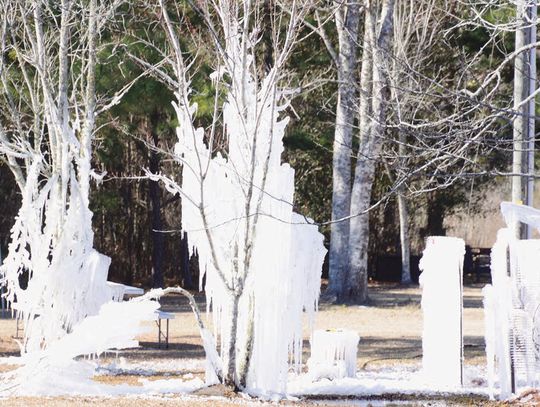 The weather outside is frightful