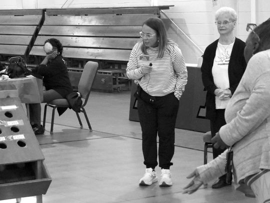 Three counties compete in seniors beanbag baseball