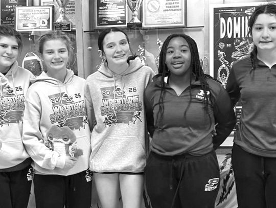 Three Lady Bears will wrestle in Class AA state tournament