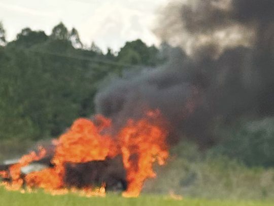 Truck placed on hold after damaged by fire