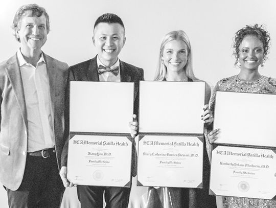 Two program gradutes to work locally