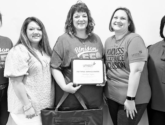 Unison honors Taylor