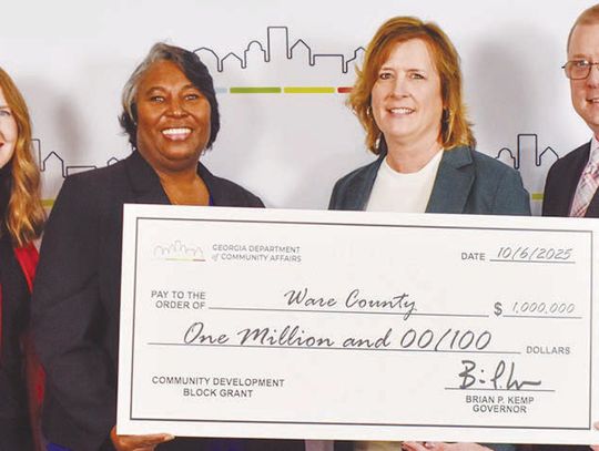 Ware County receives $$$
