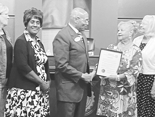 Ware REA receives proclamation