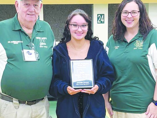 Ware Rifle team 7th at state finals