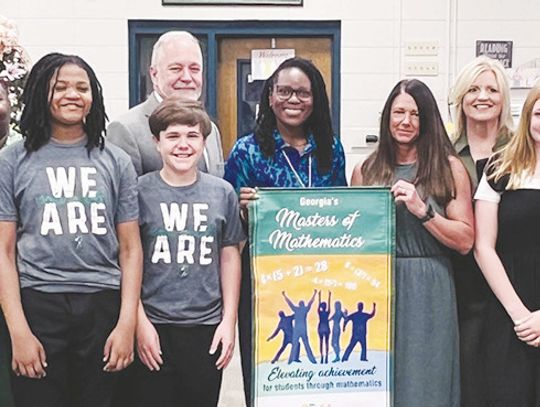 WCMS recognized for Georgia’s Masters in Math WCMS recognized for Georgia’s Masters in Math