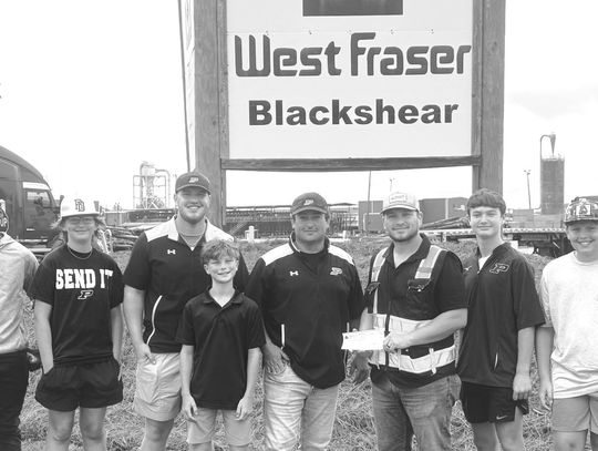 West Fraser donates to PCMS football