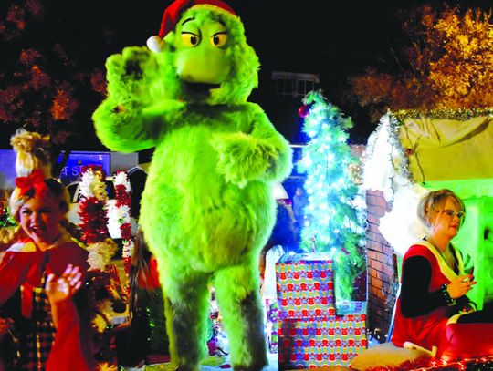 Winners announced for Christmas parade floats
