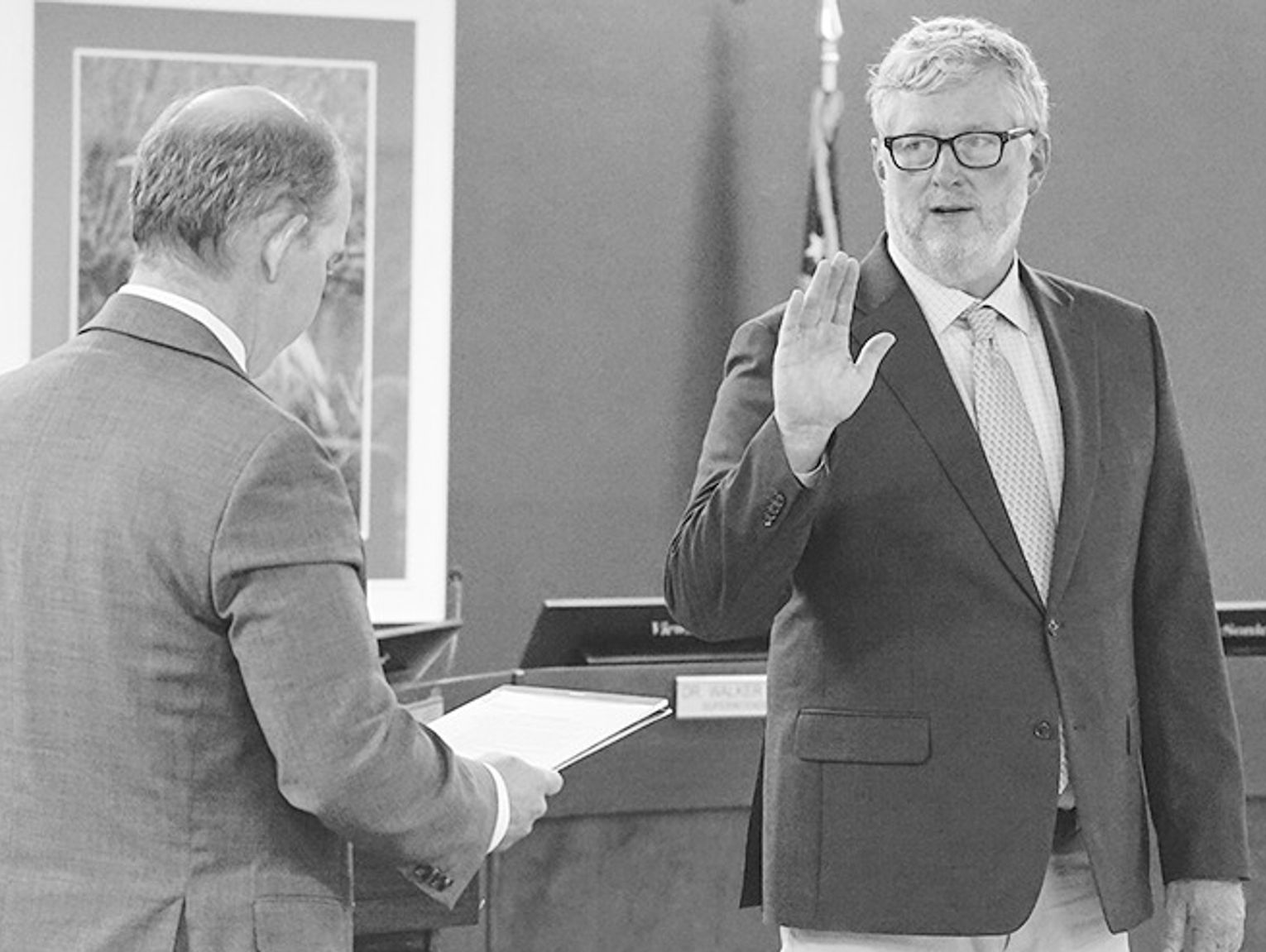 Dr. Todd sworn in as Board of Education superintendent