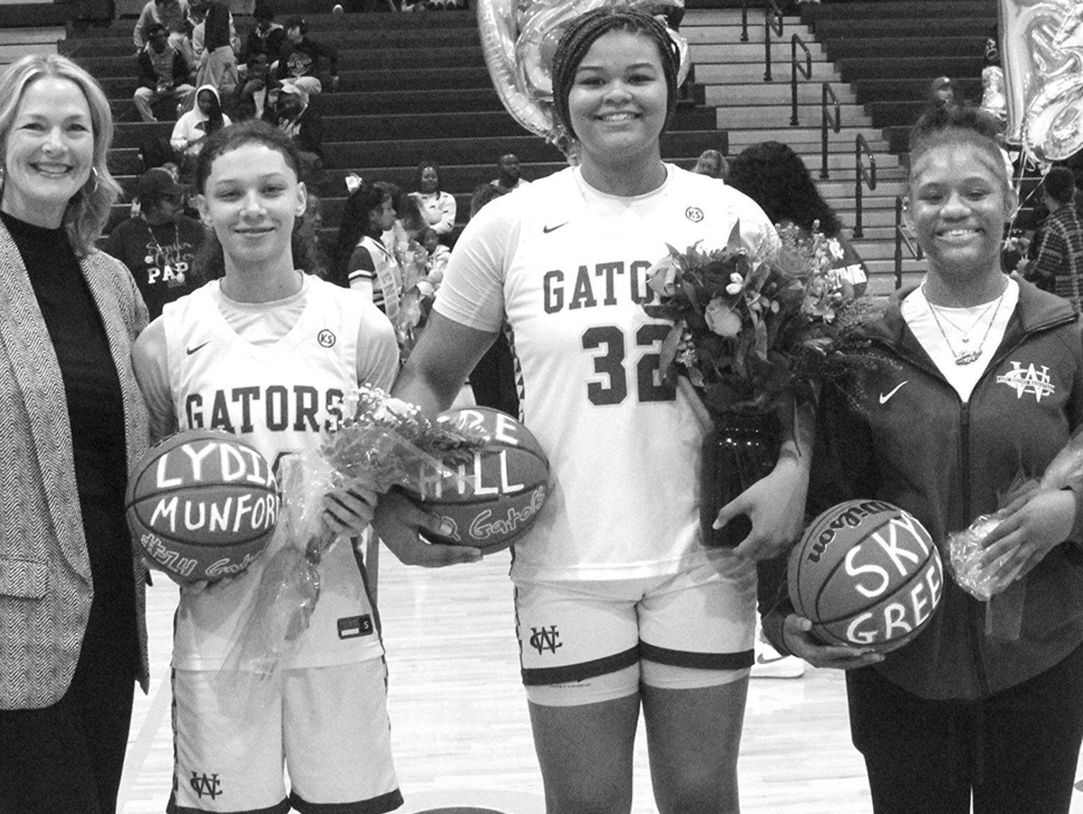 Data Gators Lady Gators, Gators record victories vs. Long Co.