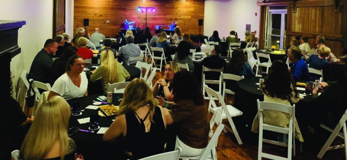 A friendly duel was enjoyed by many Saturday at the historic train depot