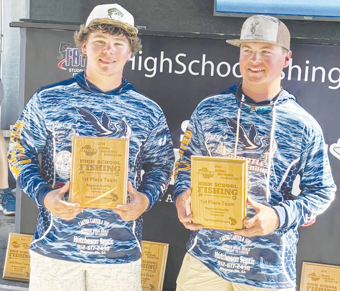 BCHS duo first at last state bass fishing qualifier