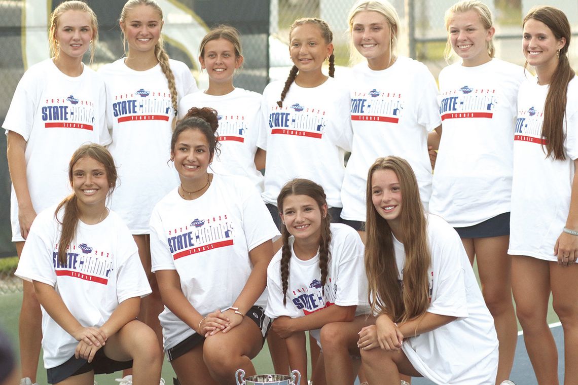 BCHS rules Class A DI tennis after sweep