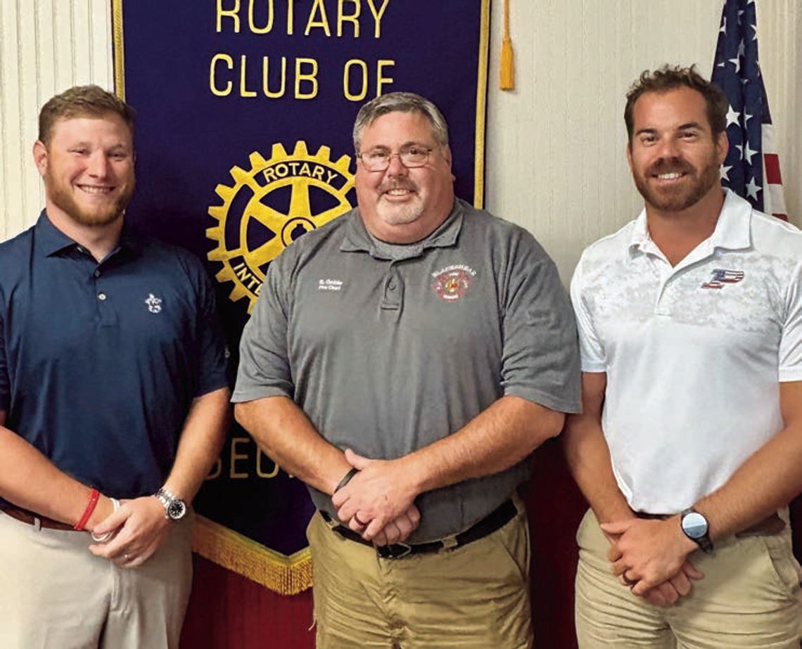 Blackshear Fire Chief explains benefits of ISO rating to Rotary Blackshear Fire Chief explains benefits of ISO rating to Rotary