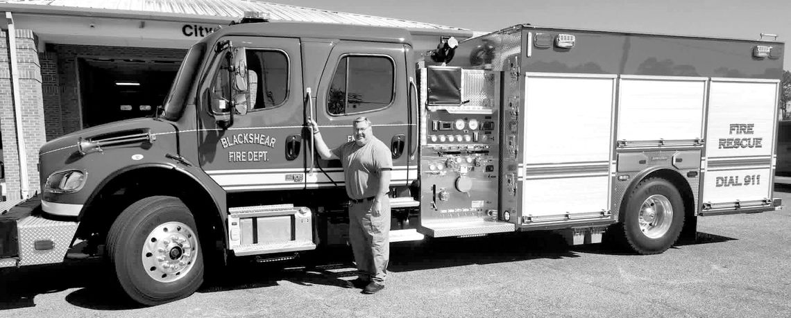 Blackshear Fire Dept shows off new truck