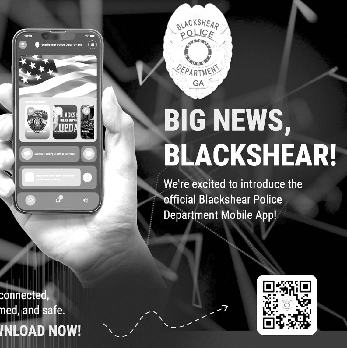 Blackshear Police Department launches new app
