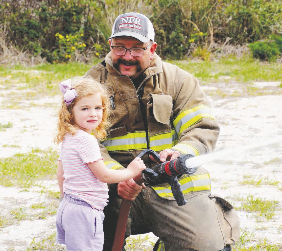 Brantley Library holds Touch-A-Truck event