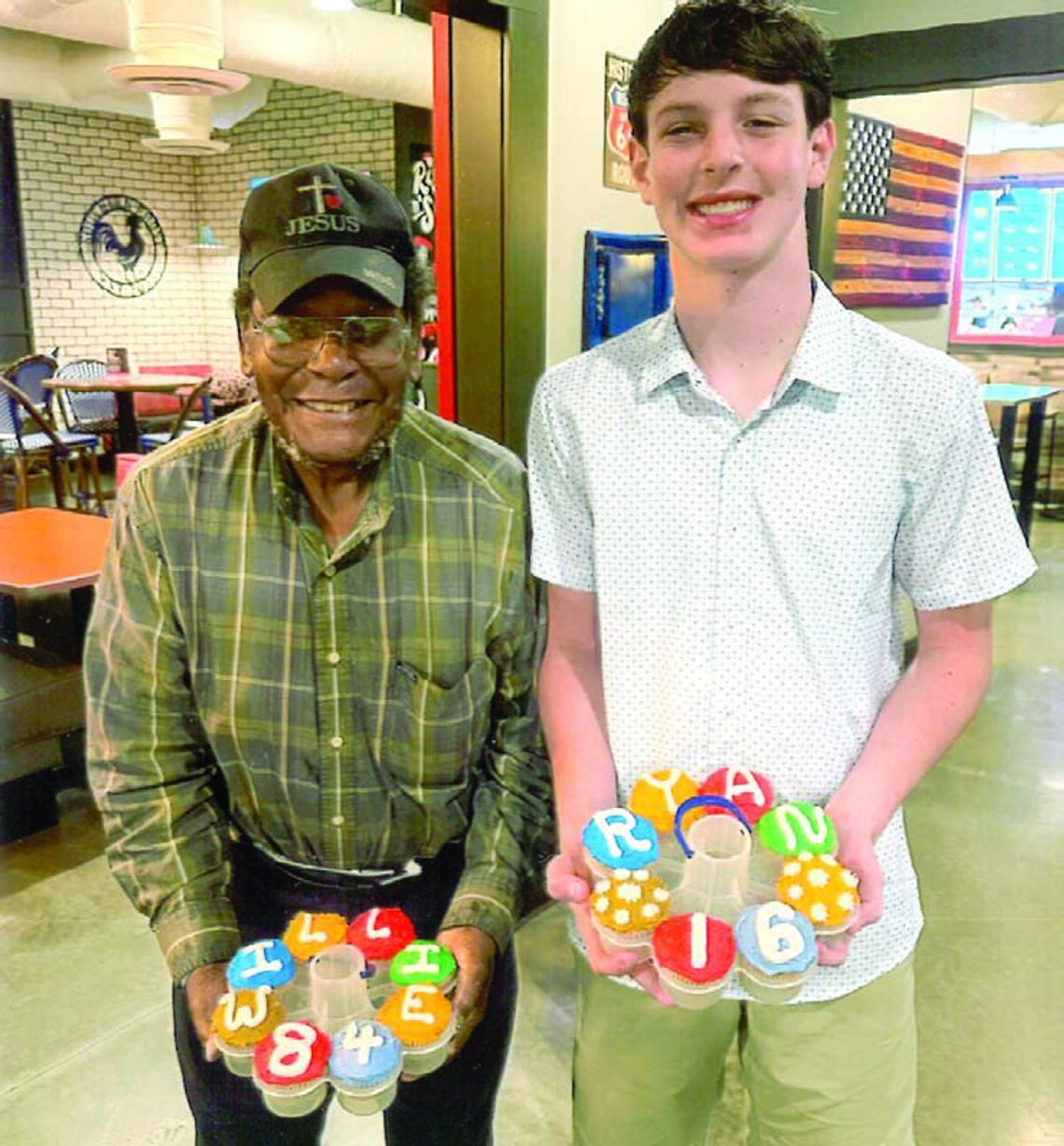 Carr and Griffin share birthday