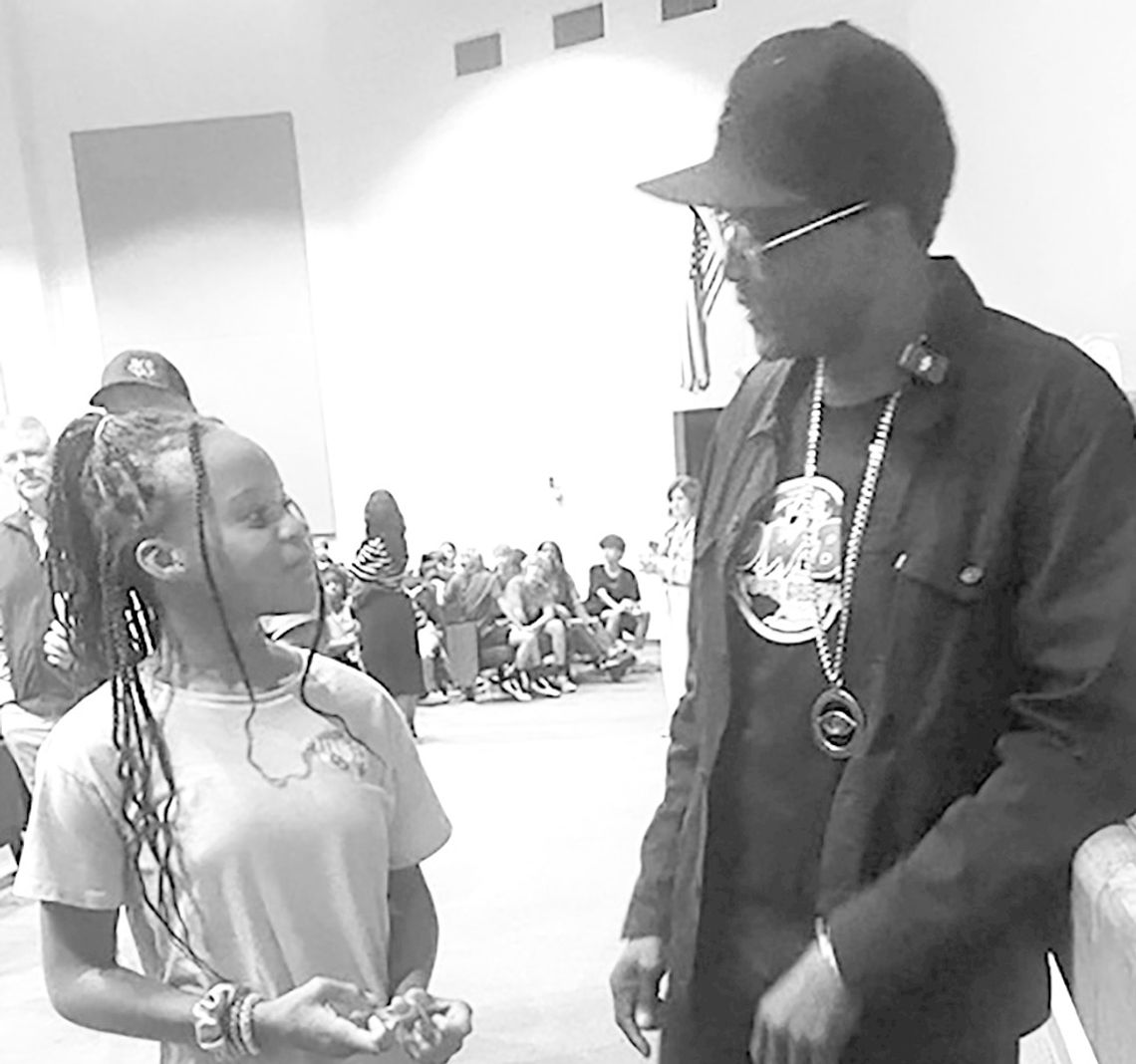 City native “JFly” Flynn offers inspiration to middle schoolers City native “JFly” Flynn offers inspiration to middle schoolers