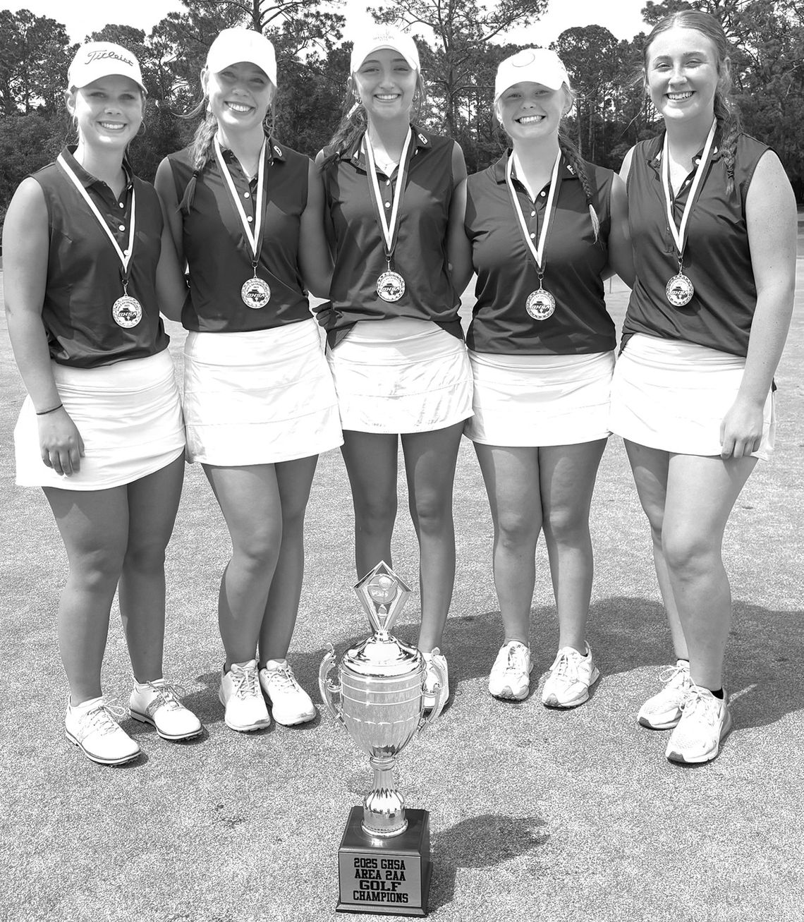 Connell, Lady Bears capture Area 2 golf titles at Okefenokee
