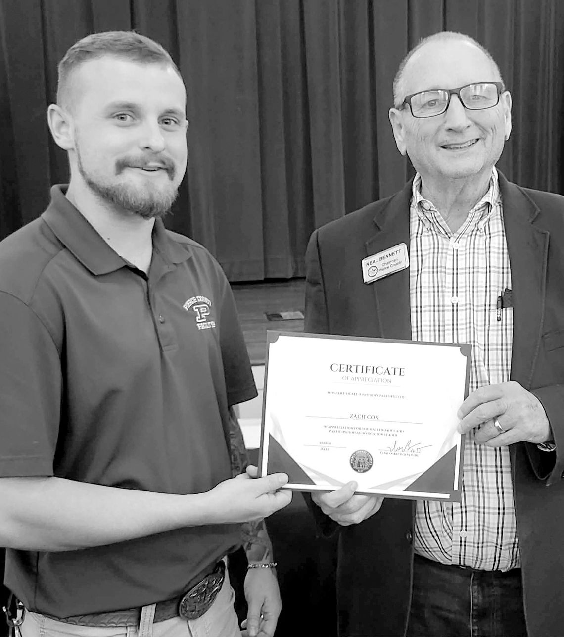 Cox gives invocation