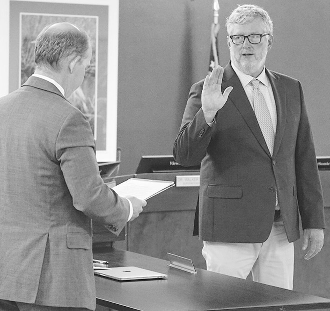 Dr. Todd sworn in as Board of Education superintendent Dr. Todd sworn in as Board of Education superintendent