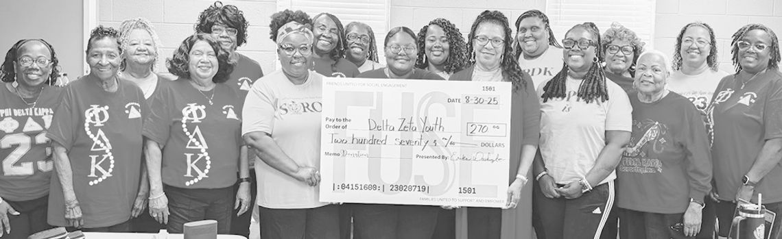 Education sorority gets donation Education sorority gets donation