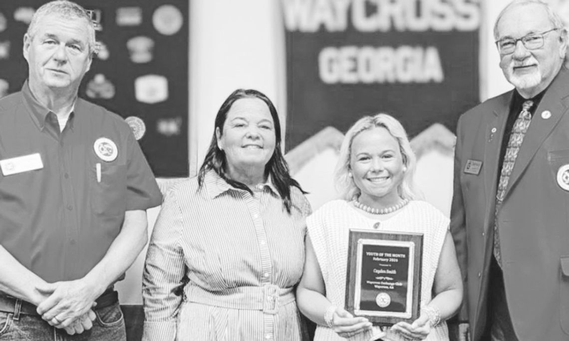 Exchange Club honors Smith