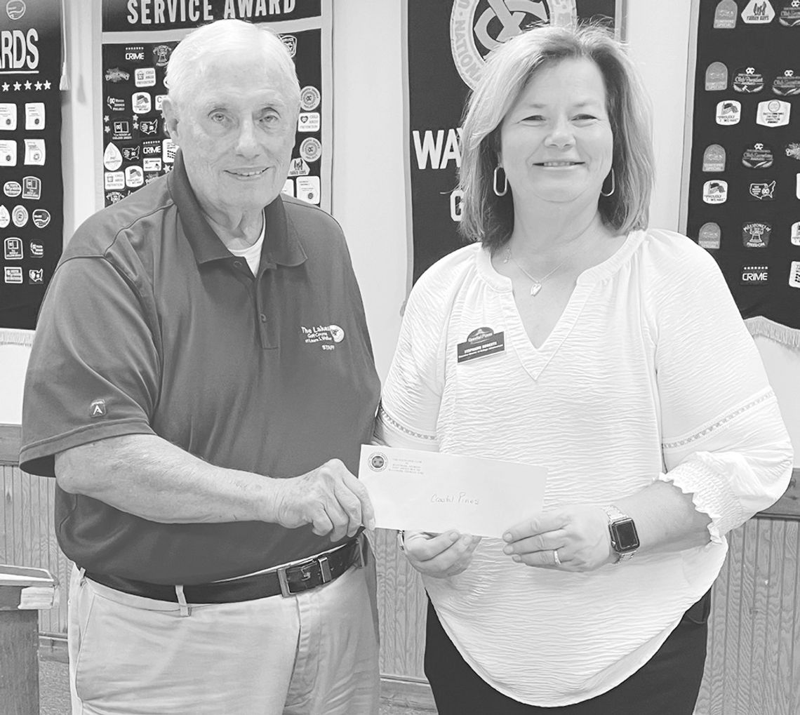 Exchange donates to CPTC