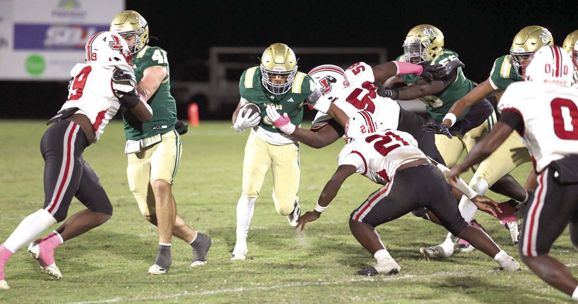 Gators blank Jenkins 17-0 on Senior Night