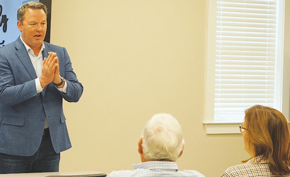 Jones points to experience as best for governor’s post