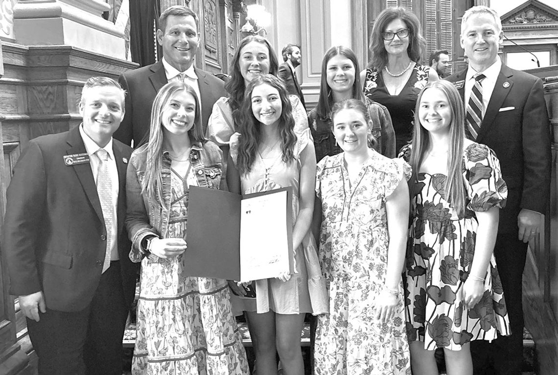 Lady Bears honored at Capitol