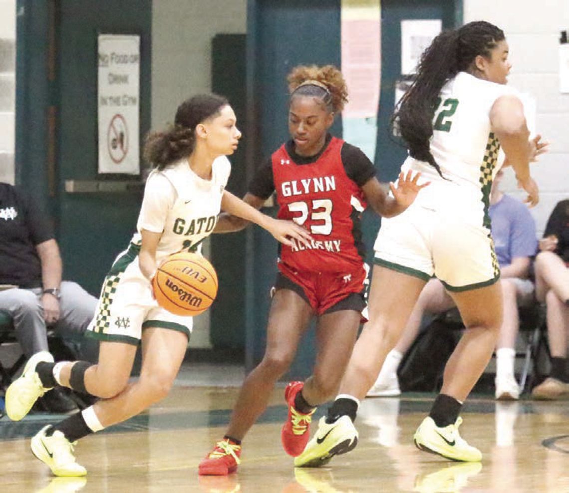 Lady Gators romp easily past New Hampstead, win at Perry