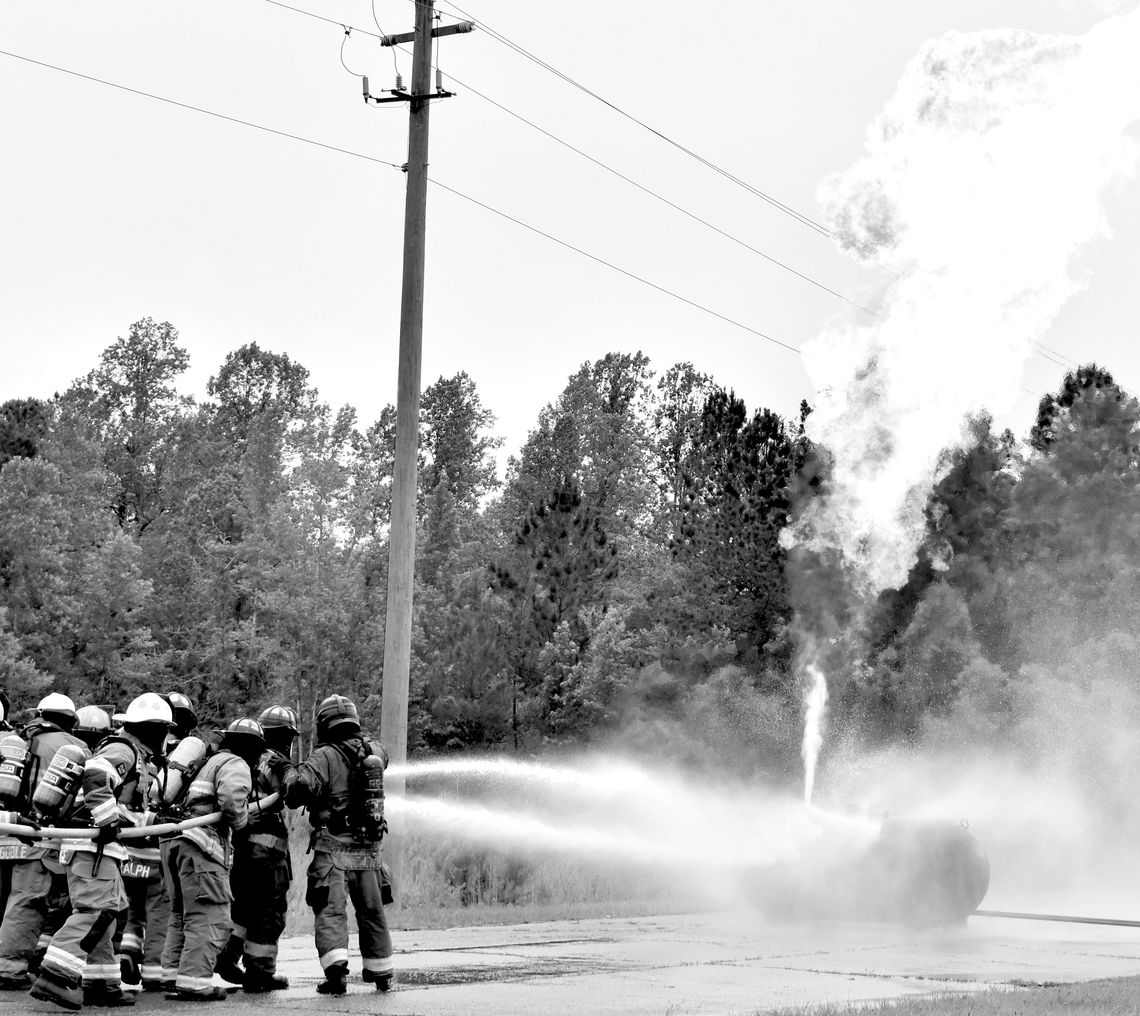 Live fire exercise in Blackshear