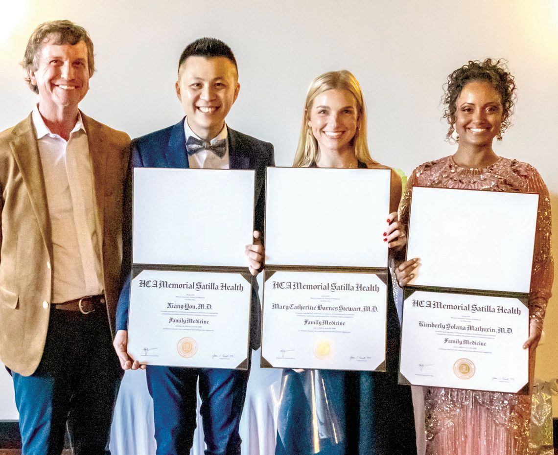 Memorial Satilla announces Family Medicine graduates
