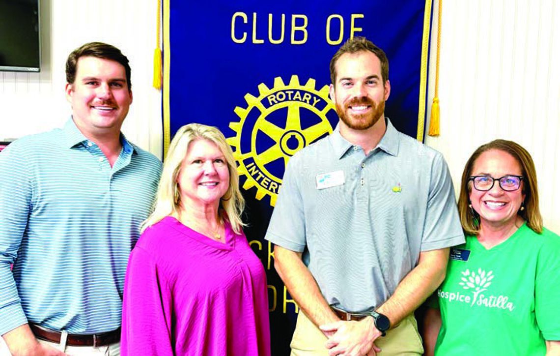 New IDBA director speaks to Rotary New IDBA director speaks to Rotary