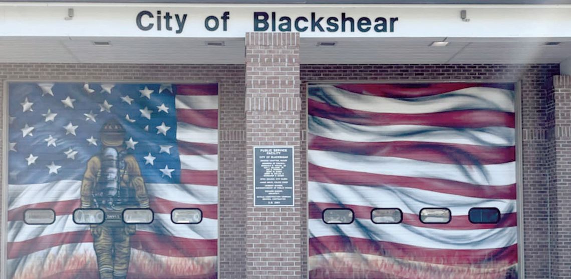 New mural at Blackshear Fire Department