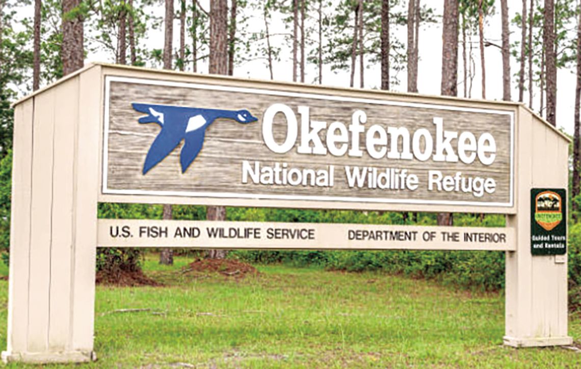 Okefenokee Refuge is a World Heritage site