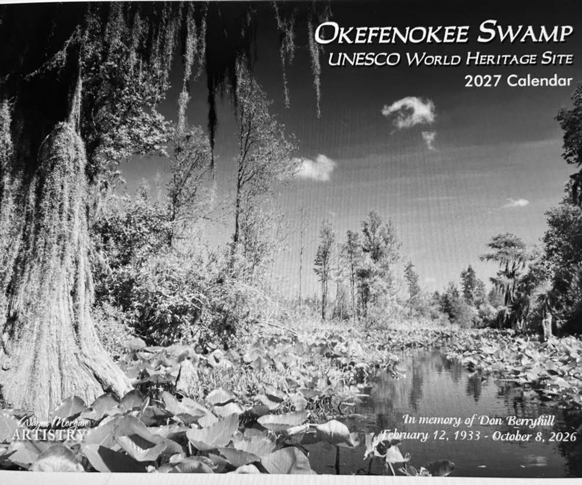 Okefenokee Swamp calendar - a great gift idea Okefenokee Swamp calendar - a great gift idea