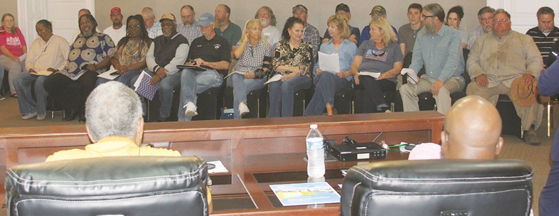 Overflow City Hall crowd hears views on memorial Overflow City Hall crowd hears views on memorial