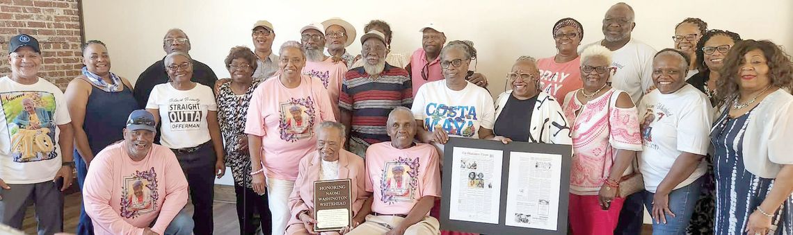 Patterson holds event for Naomi Whitehead on her 116th birthday Patterson holds event for Naomi Whitehead on her 116th birthday