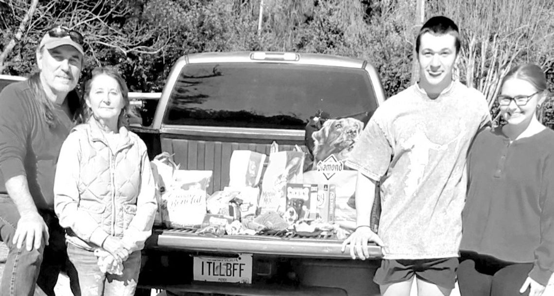 PCHS BETA club donates pet supplies to Allmons All About Animals rescue PCHS BETA club donates pet supplies to Allmons All About Animals rescue